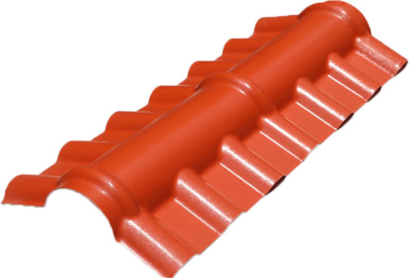 ASA Synthetic Resin Spanish Type Roof Tile Royal  roof  tile