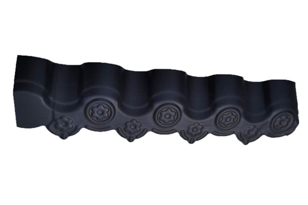 ASA Synthetic Resin Antique Grey Roof Tile