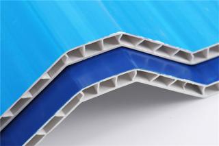 PVC UPVC Twin Wall Hollow Roof Sheet
